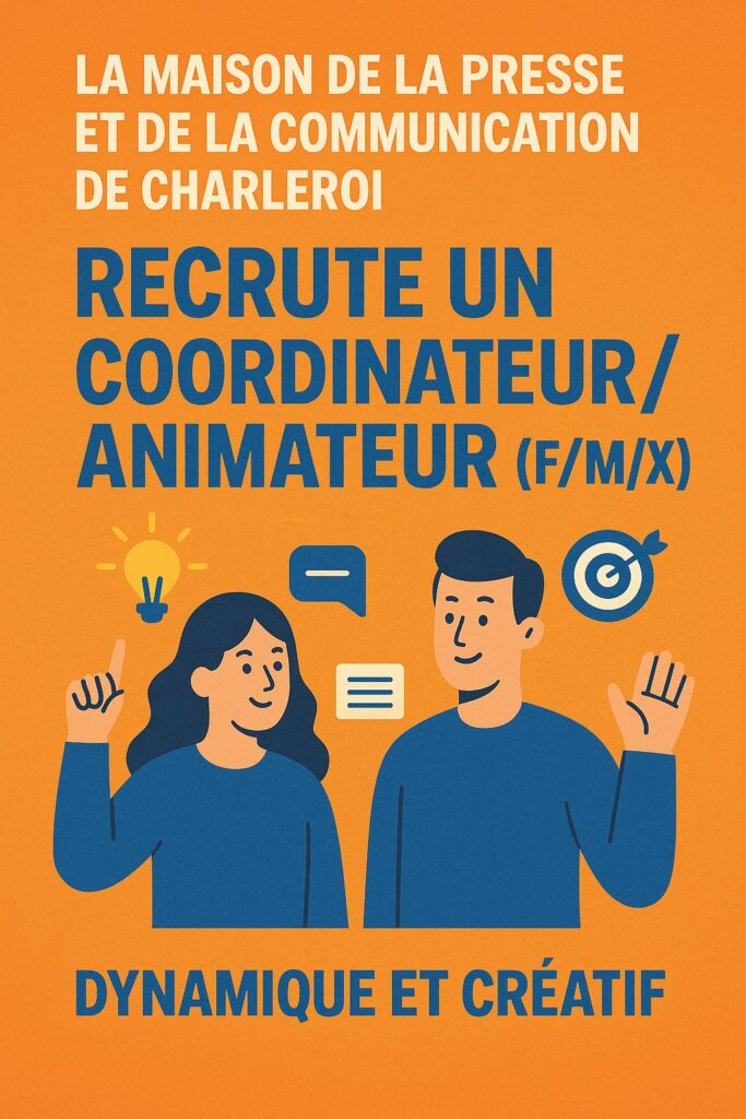 Affiche d'offre d'emploi